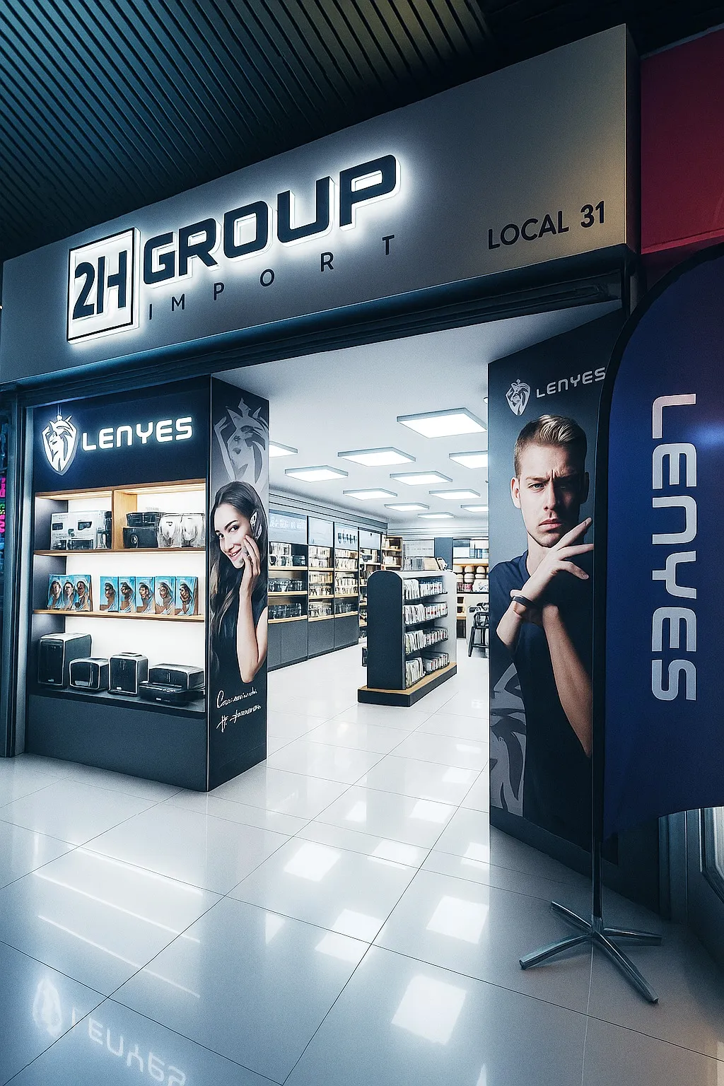 Tienda 2H Group Import, Local 31, Galería Consistorial, Santiago Centro